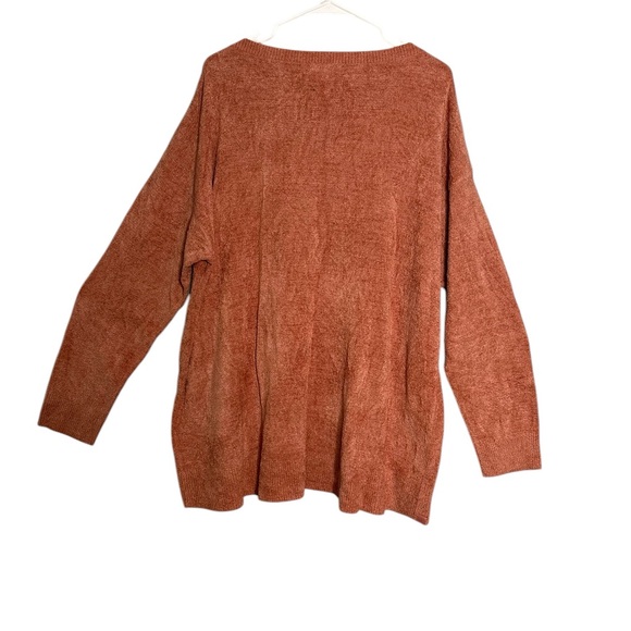 Barefoot dreams cozy chic ultra lite round neck long sleeve plus size 2Xsweater